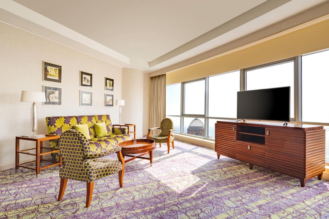 Qabila Westbay Hotel By Marriott Doha Exterior foto Living room